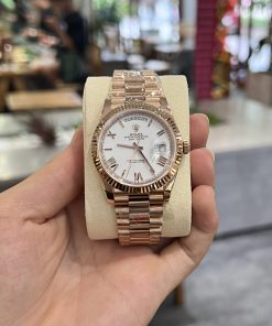 Rolex Day-Date 228235 Replica Watches Rose Gold GM Factory 40mm (2)