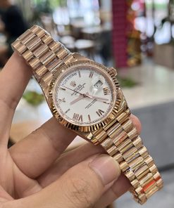 Rolex Day-Date 228235 Replica Watches Rose Gold GM Factory 40mm (2)