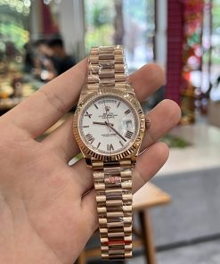 Rolex Day-Date 228235 Replica Watches Rose Gold GM Factory 40mm (2)
