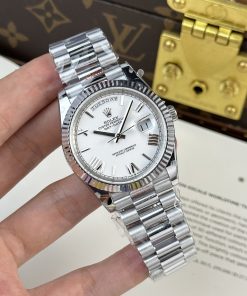Rolex Day-Date 228236 Best Replica Watch White Dial 185 Gram QF Factory 40mm (2)