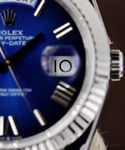 Rolex Day-Date 228236 Blue Ombre Best Replica 186 Grams QF Factory 40mm (4)
