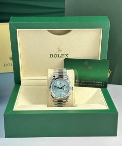 Rolex Day-Date 228236 Ice Blue Dial 175 gram GM Factory V3 Best Quality 40mm (7)