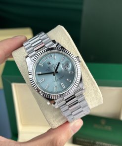 Rolex Day-Date 228236 Ice Blue Dial 175 gram GM Factory V3 Best Quality 40mm (7)