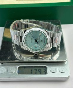 Rolex Day-Date 228236 Ice Blue Dial Best Replica GM Factory 40mm (1)