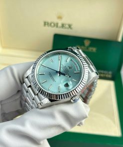 Rolex Day-Date 228236 Ice Blue Dial Best Replica GM Factory 40mm (3)