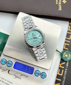 Rolex Day-Date 228236 Ice Blue Dial Replica Watch GM Factory Version 2 40mm (2)