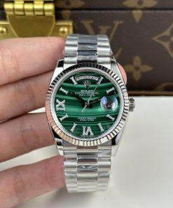 Rolex Day-Date 228236 Malachite Dial Best Replica Watch 36mm (1)