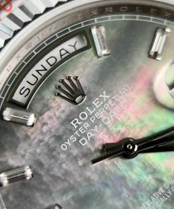 Rolex Day-Date 228236 Mother Of Pearl Replica Watch GM Factory 40mm (2)