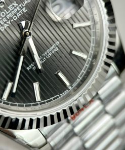 Rolex Day-Date 228236 Replica Watch Gray Dial GM Factory 40mm (5)