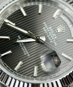 Rolex Day-Date 228236 Replica Watch Gray Dial GM Factory 40mm (5)