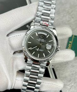 Rolex Day-Date 228236 Replica Watch Gray Dial GM Factory 40mm (5)