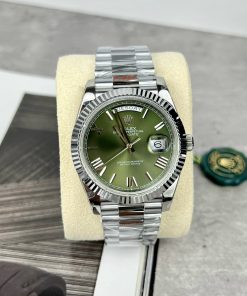 Rolex Day-Date 228236 Replica Watches Green Dial GM Factory (2)