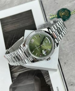 Rolex Day-Date 228236 Replica Watches Green Dial GM Factory (2)