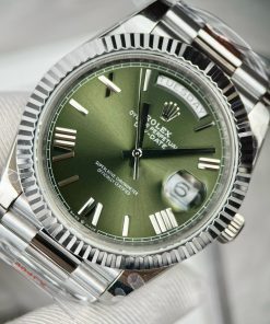 Rolex Day-Date 228236 Replica Watches Green Dial GM Factory (2)