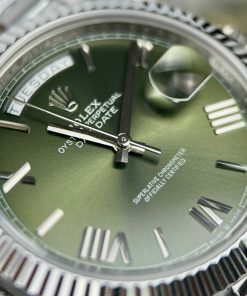 Rolex Day-Date 228236 Replica Watches Green Dial GM Factory (2)
