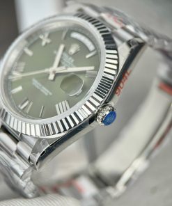 Rolex Day-Date 228236 Replica Watches Green Dial GM Factory (2)