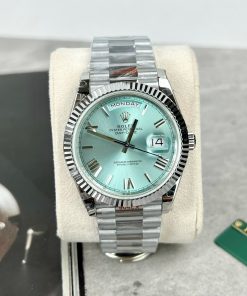 Rolex Day-Date 228236 Replica Watches Ice Blue Dial GM Factory (1)