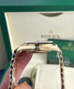Rolex Day-Date 228238-0069 Ombre Green Dial Best Replica 184 Gram QF Factory 40mm (13)