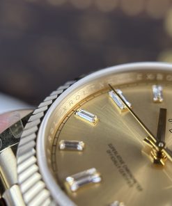 Rolex Day-Date 228238 Best Replica Watch Yellow Champagne 185gram QF Factory 40mm (2)