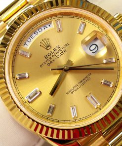 Rolex Day-Date 228238 Gold Wrapped Best Replica Watch GM Factory 40mm