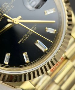 Rolex Day-Date 228238 Replica Watches Black Dial GM Factory (1)