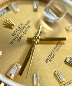 Rolex Day-Date 228238 Replica Watches Yellow Champagne GM Factory (2)