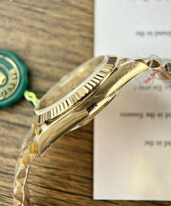 Rolex Day-Date 228238 Replica Watches Yellow Champagne GM Factory (2)