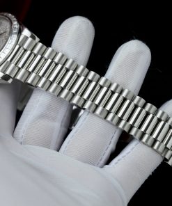 Rolex Day-Date 228396TBR Customs Platinum & Natural Diamonds 40mm (2)