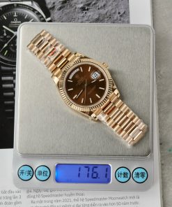 Rolex Day-Date Chocolate Dial Best Replica GM Factory 176 Gram 40mm (1)