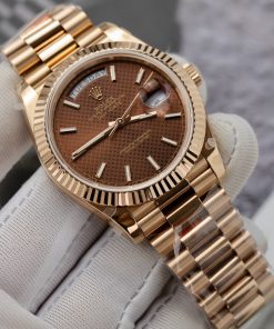 Rolex Day-Date Chocolate Dial Best Replica GM Factory 176 Gram 40mm (1)
