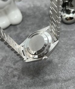 Rolex Day-Date Customs Platinum Meteorite Dial Replica Watch 40mm (1)