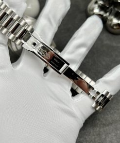 Rolex Day-Date Customs Platinum Meteorite Dial Replica Watch 40mm (1)