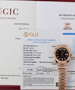 Rolex Day-Date Eisenkiesel Dial 18K Gold Wrapped GM Factory V3 40mm (3)