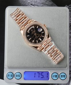 Rolex Day-Date Eisenkiesel Dial 18K Gold Wrapped GM Factory V3 40mm (3)