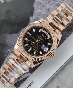 Rolex Day-Date Eisenkiesel Dial 18K Gold Wrapped GM Factory V3 40mm (3)