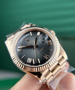 Rolex Day-Date Everose Gold 228235 Slate Ombre QF Factory 188 Grams 40mm (11)