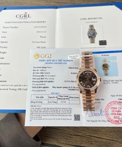 Rolex Day-Date Gold Wrapped Chocolate Dial 176 Grams GM Factory (10)