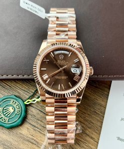 Rolex Day-Date Gold Wrapped Chocolate Dial 176 Grams GM Factory (10)