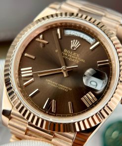 Rolex Day-Date Gold Wrapped Chocolate Dial 176 Grams GM Factory (10)