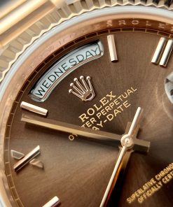 Rolex Day-Date Gold Wrapped Chocolate Dial 176 Grams GM Factory (10)