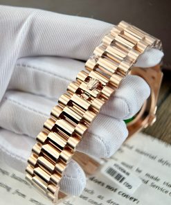 Rolex Day-Date Gold Wrapped Chocolate Daimond-Set Dial 176 Grams GMF 40mm (6)