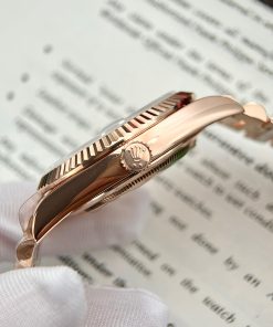 Rolex Day-Date Gold Wrapped Chocolate Daimond-Set Dial 176 Grams GMF 40mm (6)