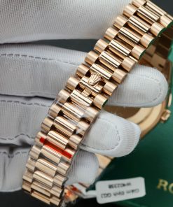 Rolex Day-Date Gold Wrapped Custom Moissanite Diamonds GM V3 (1)