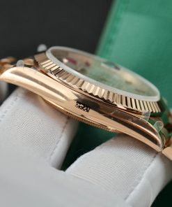 Rolex Day-Date Gold Wrapped Custom Moissanite Diamonds GM V3 (12)