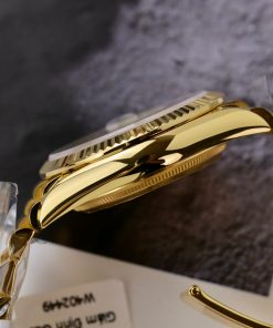 Rolex Day-Date Gold Wrapped Green Dial Best Replica GMF (2)