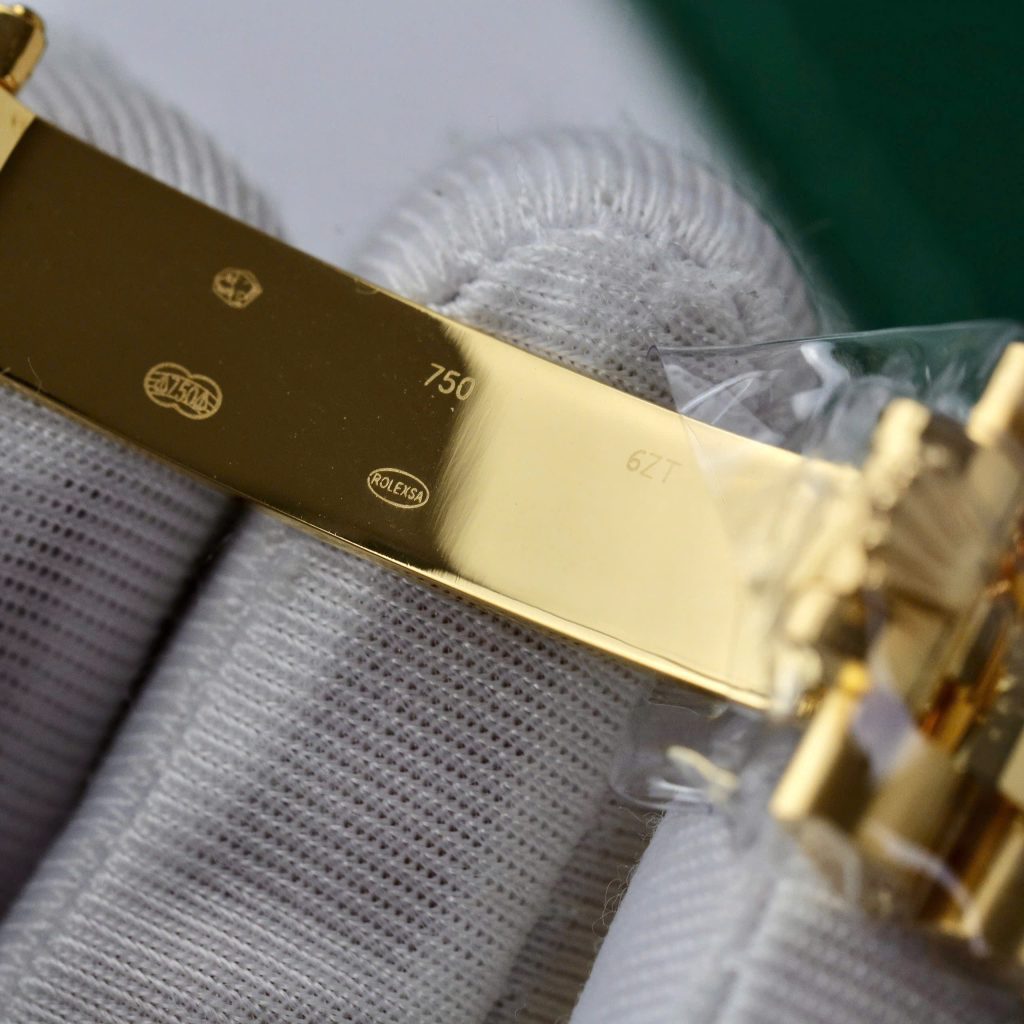 Rolex Day-Date Green Ombre Gold Wrapped Best Replica Watch 36mm (1)