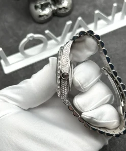 Rolex Day-Date Iced Out & 18K White Gold Best Replica 40mm (2)