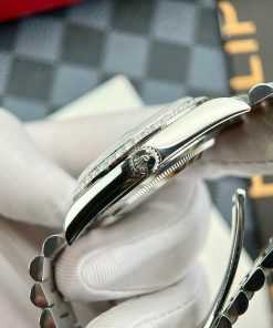 Rolex Day-Date Meteorite Moissanite Diamonds Bezel GM Factory 40mm (2)