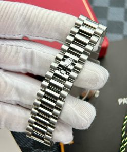 Rolex Day-Date Meteorite Moissanite Diamonds Bezel GM Factory 40mm (9)