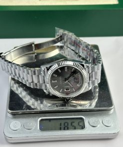 Rolex Day-Date Mother Of Pearl Dial Best Replica Watch QF Factory 36mm (9)